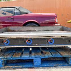 Chrome Plate Gas Griddle