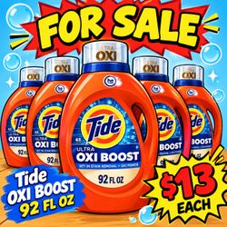Tide detergent liquid