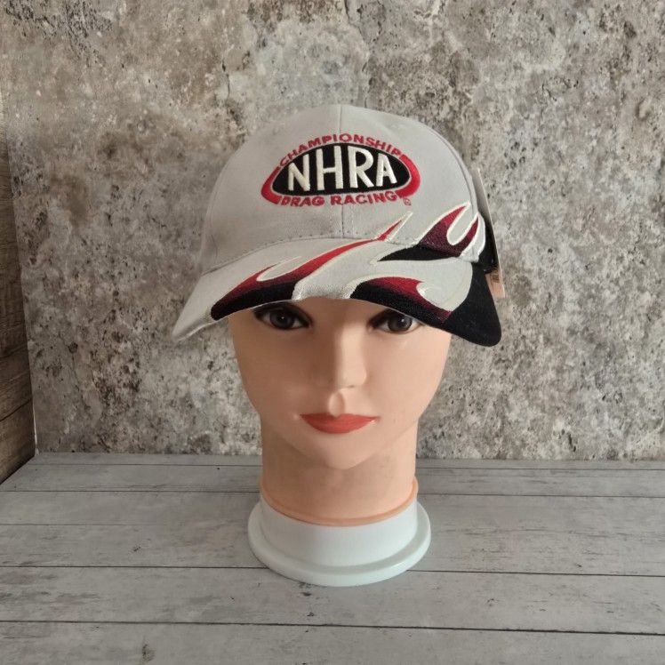 NHRA Drag Racing Championship Sport Service Flames Adjustable Cotton Hat