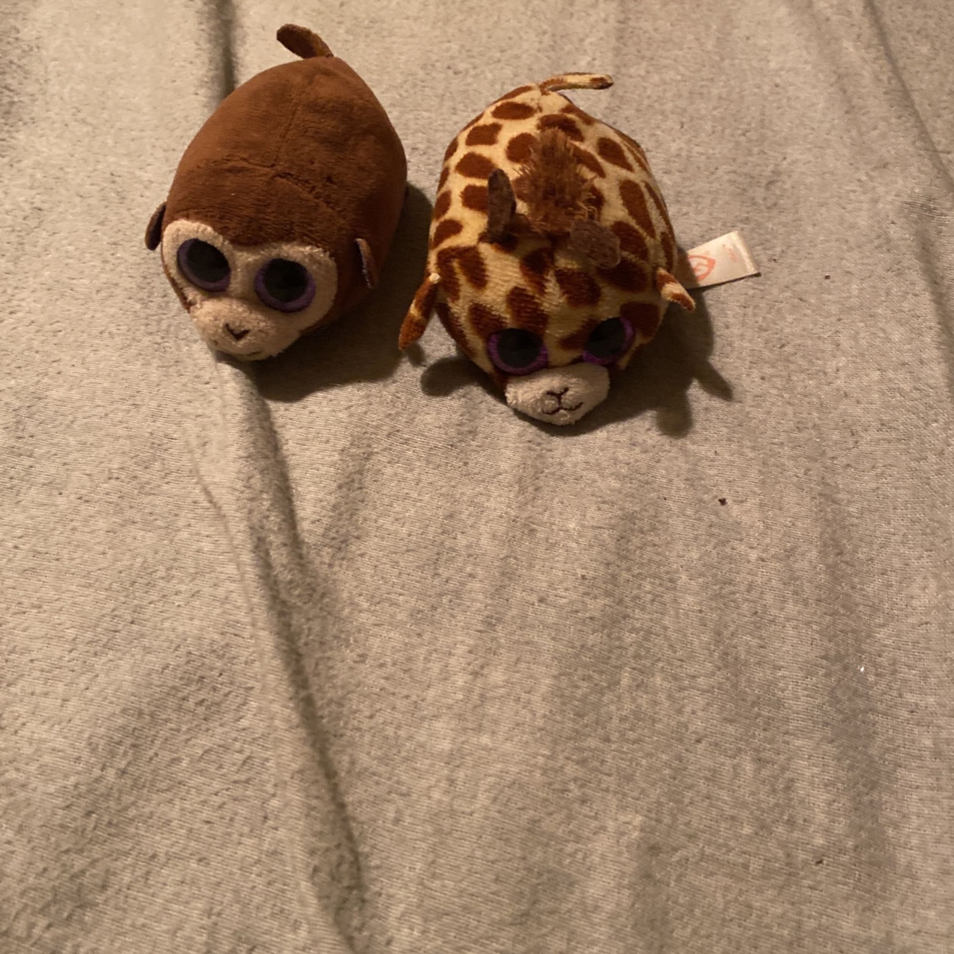 Beanie Boo Monkey And Giraffe
