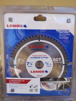 Lenox Circular Saw Blade Aluminum 7 1/4 60T