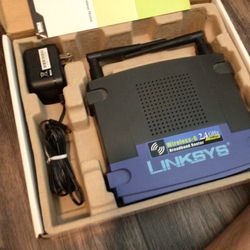 Linksys Wrt54g Wireless Router In Box