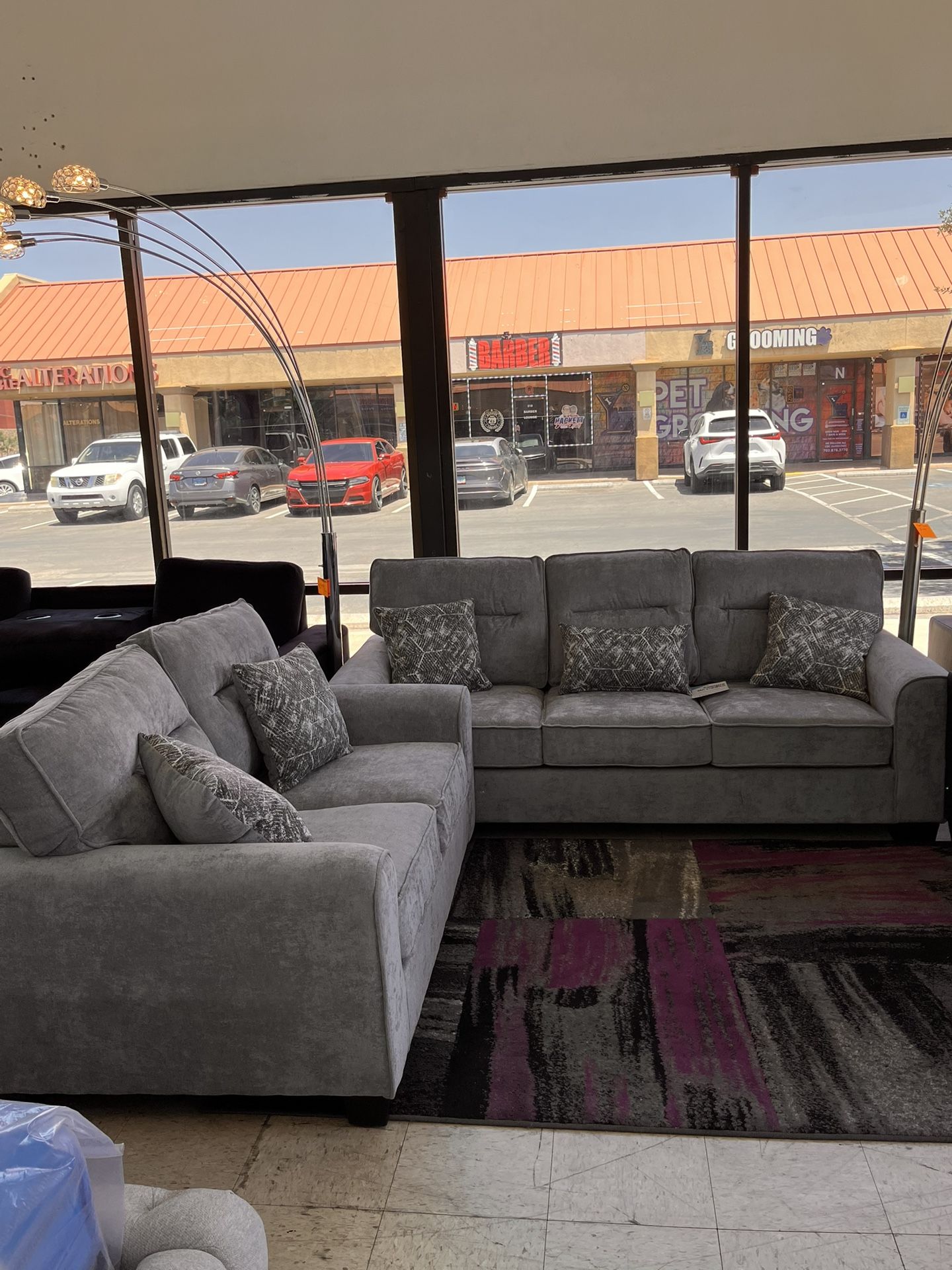 Grey Sofa Set Great Quality