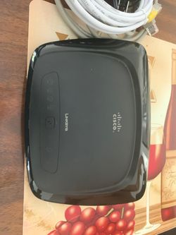 Cisco Linksys wireless modem, $10