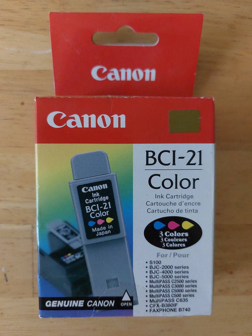 Canon BCI-21 Color Printer Ink