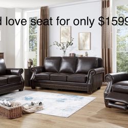 SOFA AND LOVE SEAT FOR ONLY $1599‼️💫