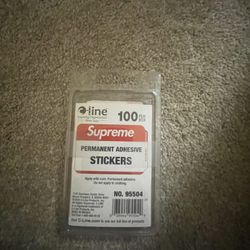 Supreme Adhesive Stickers 