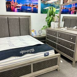 Closeout Sale Now💥Beautiful 5pc Bedroom Furniture Set On Limited Sale $899 Don’t Miss Out🔥