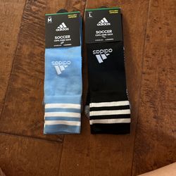 2 NEW! Addidas Soccer Socks 