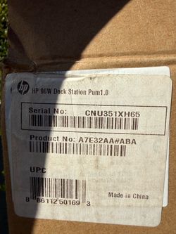 HP 2012 90W Docking Station