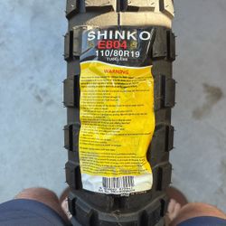 Shinko Moto Tire 110/80r19