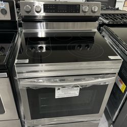 NEW IN BOX Samsung Electric Range w/Convection, Air Fryer, & Griddle Top