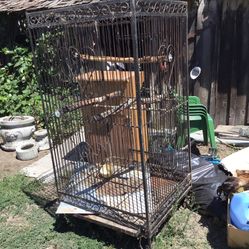 Bird Cage Wrought Iron