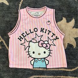 Hello Kitty Cropped Jersey