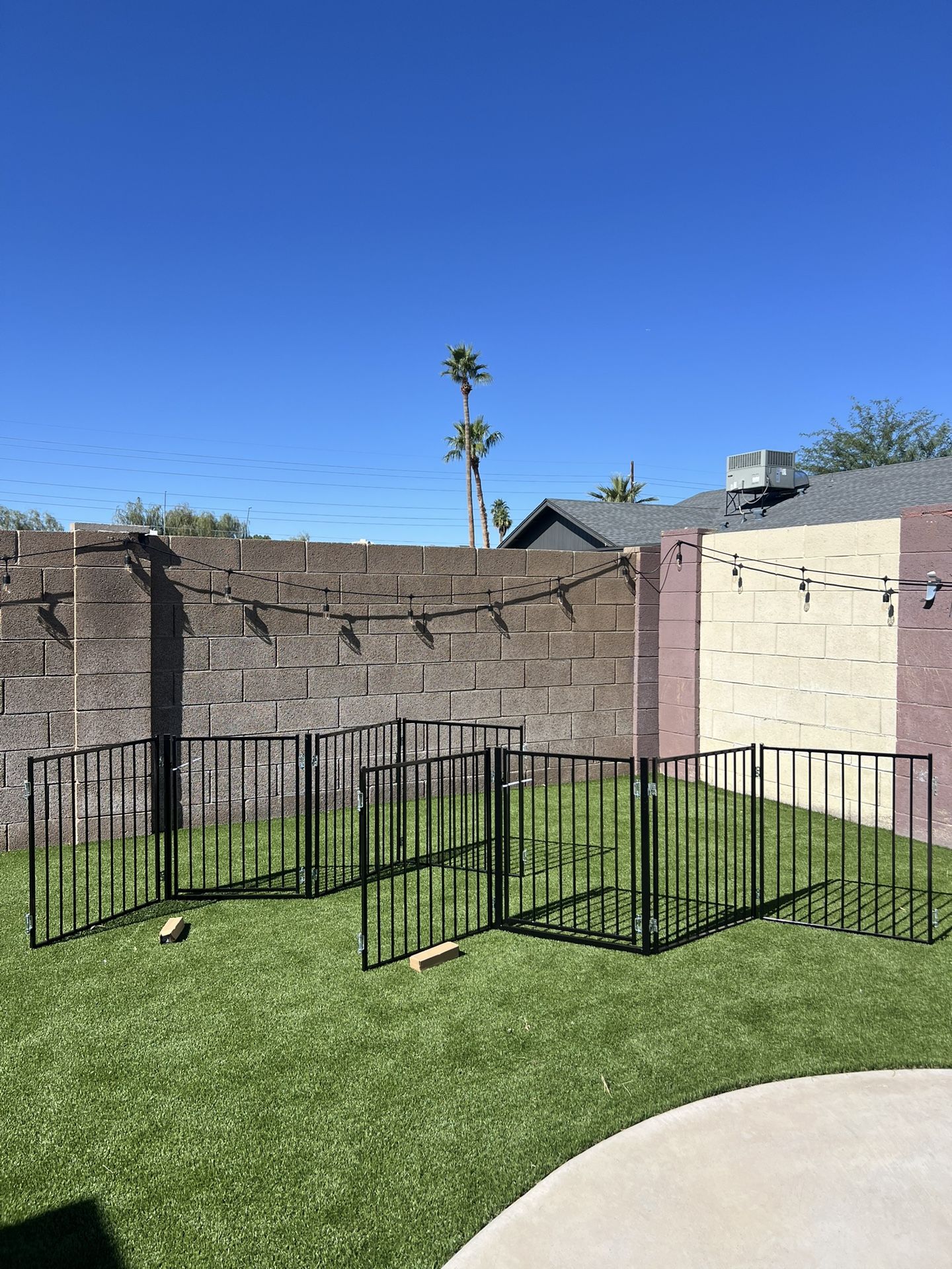 2 No Pawblems freestanding Pet Gates or Play Pen (35th Ave & Bell Rd)
