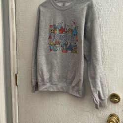 DISNEYLAND SWEATSHIRT  HEAVY BLEND SIZE MEDIUM  CLEAN