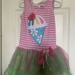 Girls Dress And Jeans - Size 4