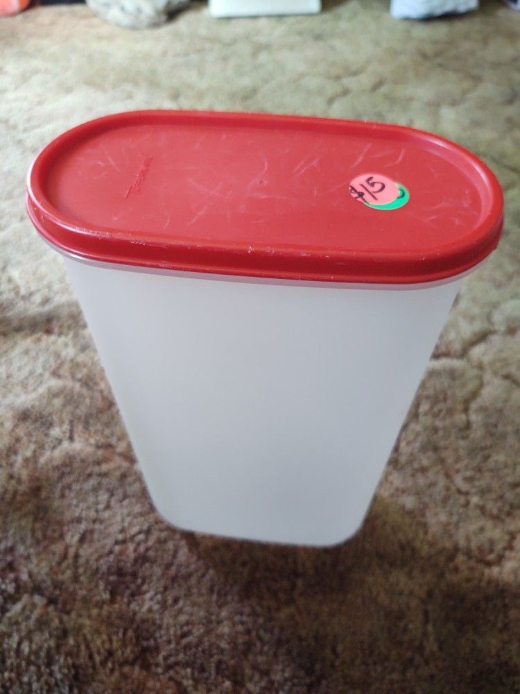 Tupperware Tall Container.   11 Inch's Tall