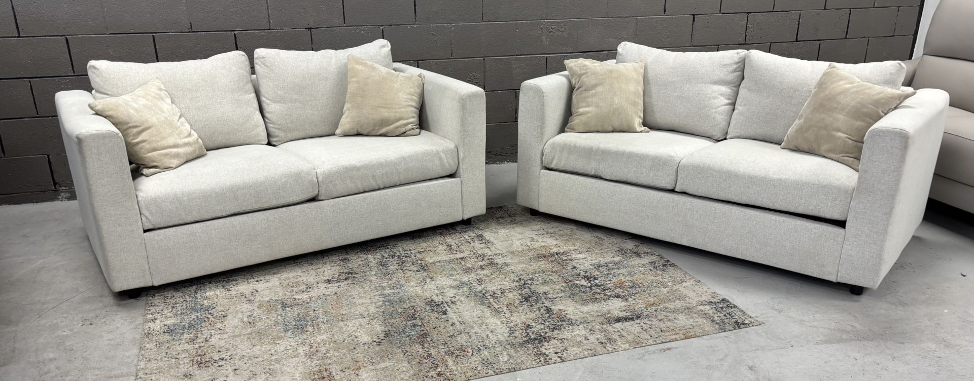 IKEA Finnala Loveseat Sofa Couch Set living Room furniture