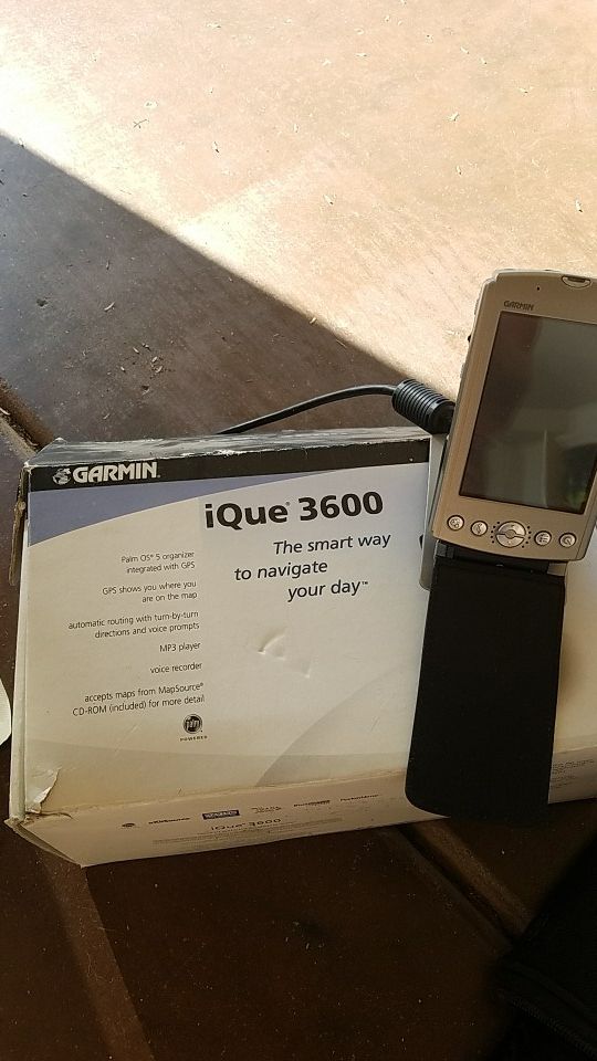 Garmin iQue 3600 PDA GPS