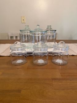 Glass jars