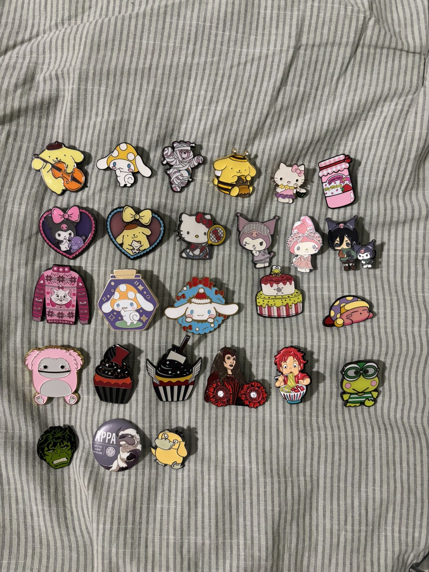Pins For Sale $20