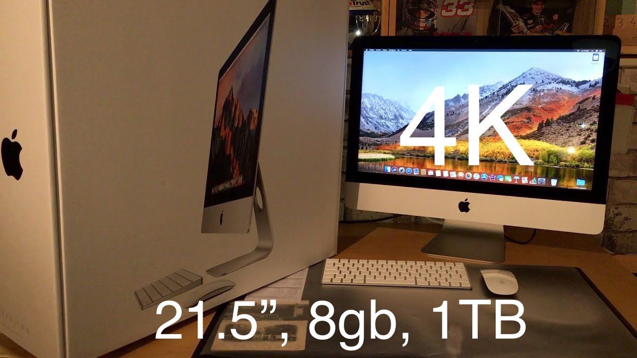 iMac 4K 21.5” - With Box, Like new, Excellent