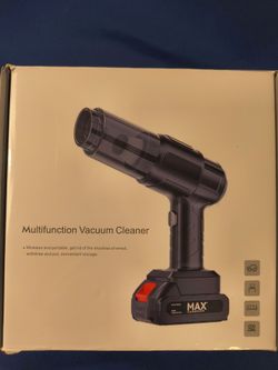 New cordless car vac with battery and charger