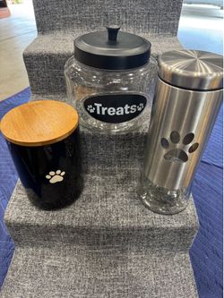 Dog Treat Storage containers