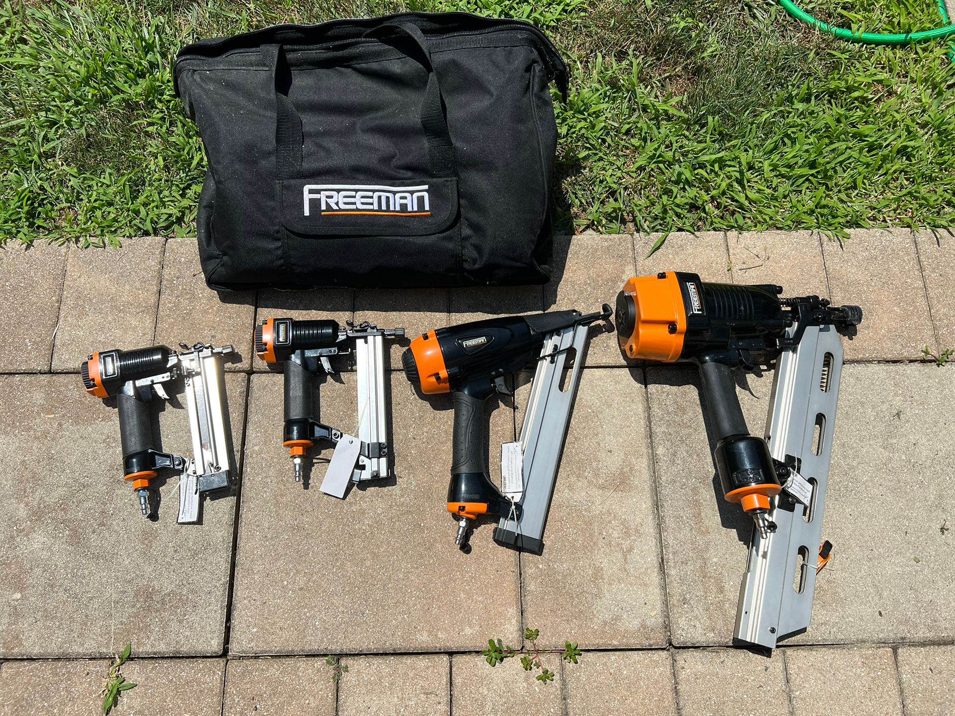 Freeman Nail Gun 4-Piece Framing/Finish Combo Kit