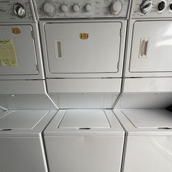 WHIRLPOOL 27” WASHER AND DRYER STACKABLE 