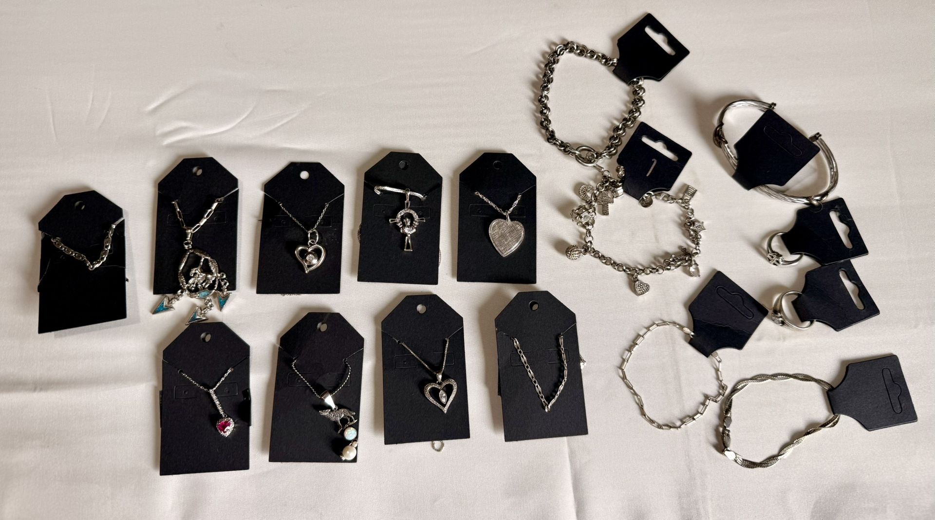 Sterling Silver 16 piece lot