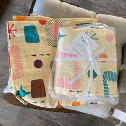 Retro Window Curtains