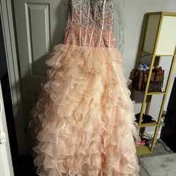 Blush Pink, Princess, Styled Prom Dress