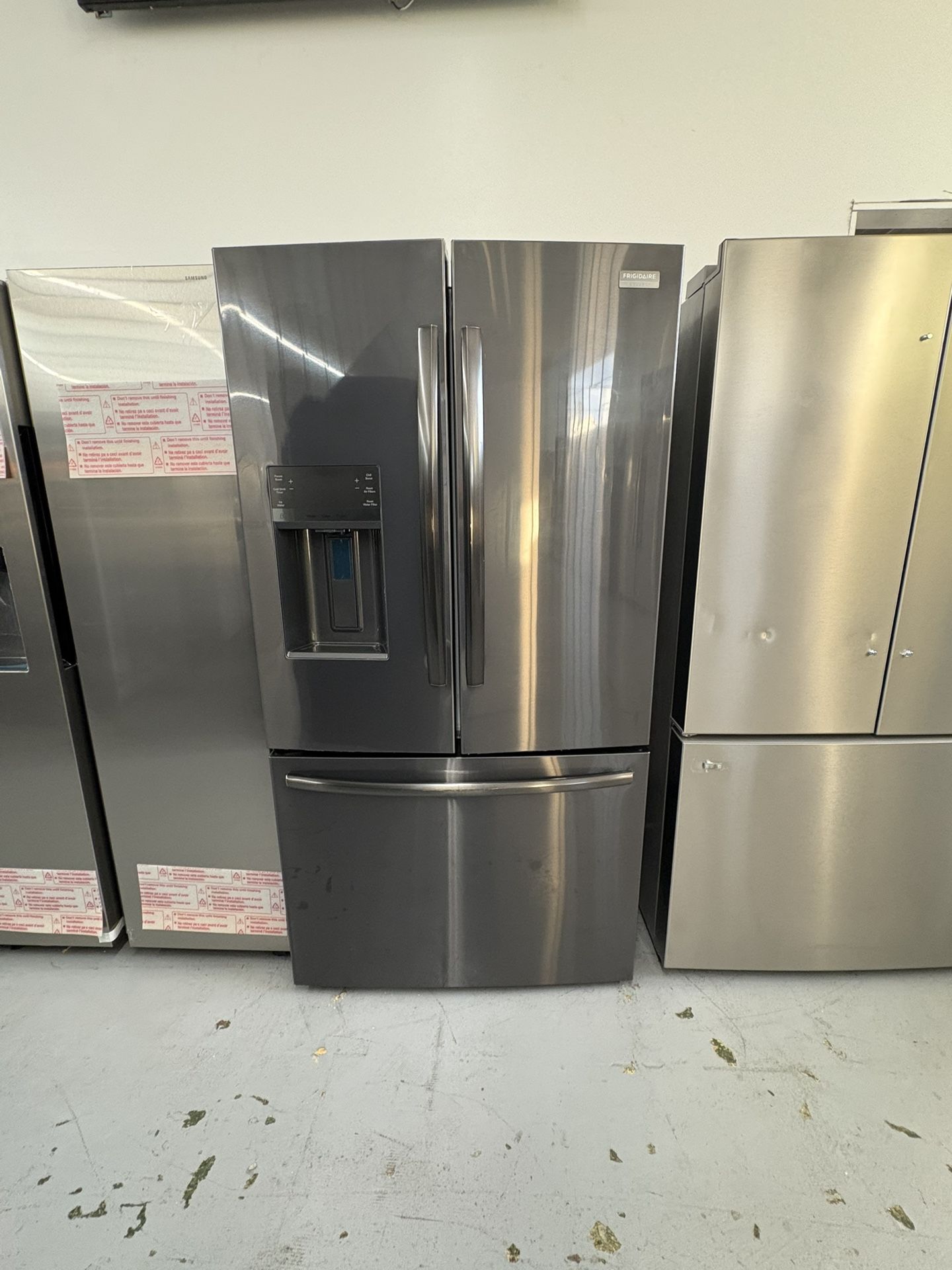 Frigidaire 36” 28 Cu. Ft. Standard Depth French Door Refrigerator in Black Stainless Steel, ENERGY STAR