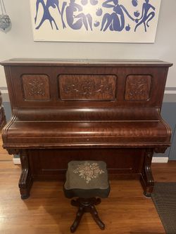 19th To Mid 20th Century Weber Piano 
