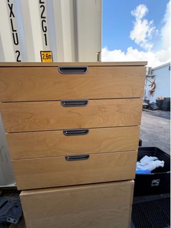 2 Matching 4-Drawer Dressers – $150 for Both