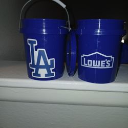 Lowe's Mini Blue Bucket