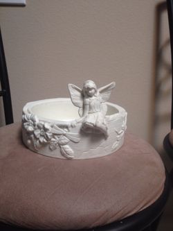 Angel 3- wick candle holder