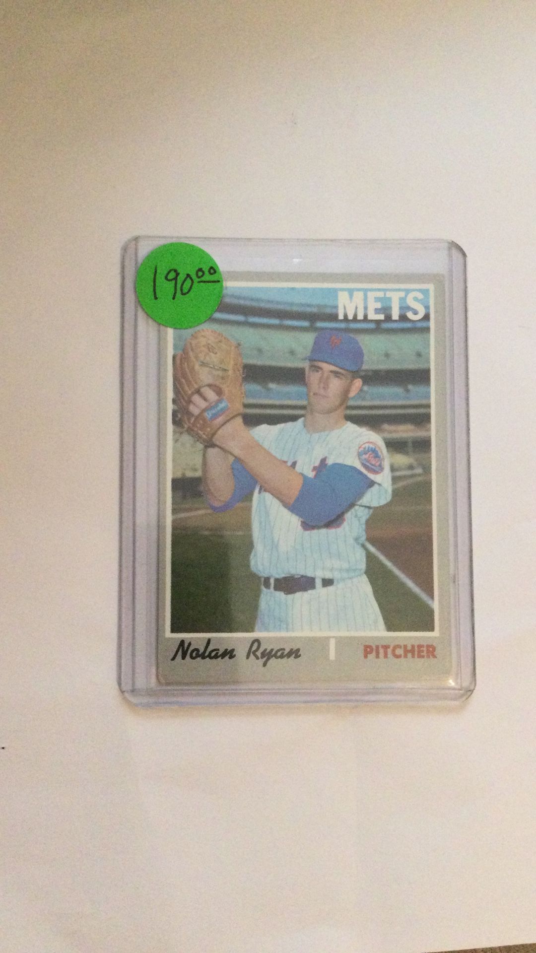 1970 Topps Baseball Card. Nolan Ryan. # 712