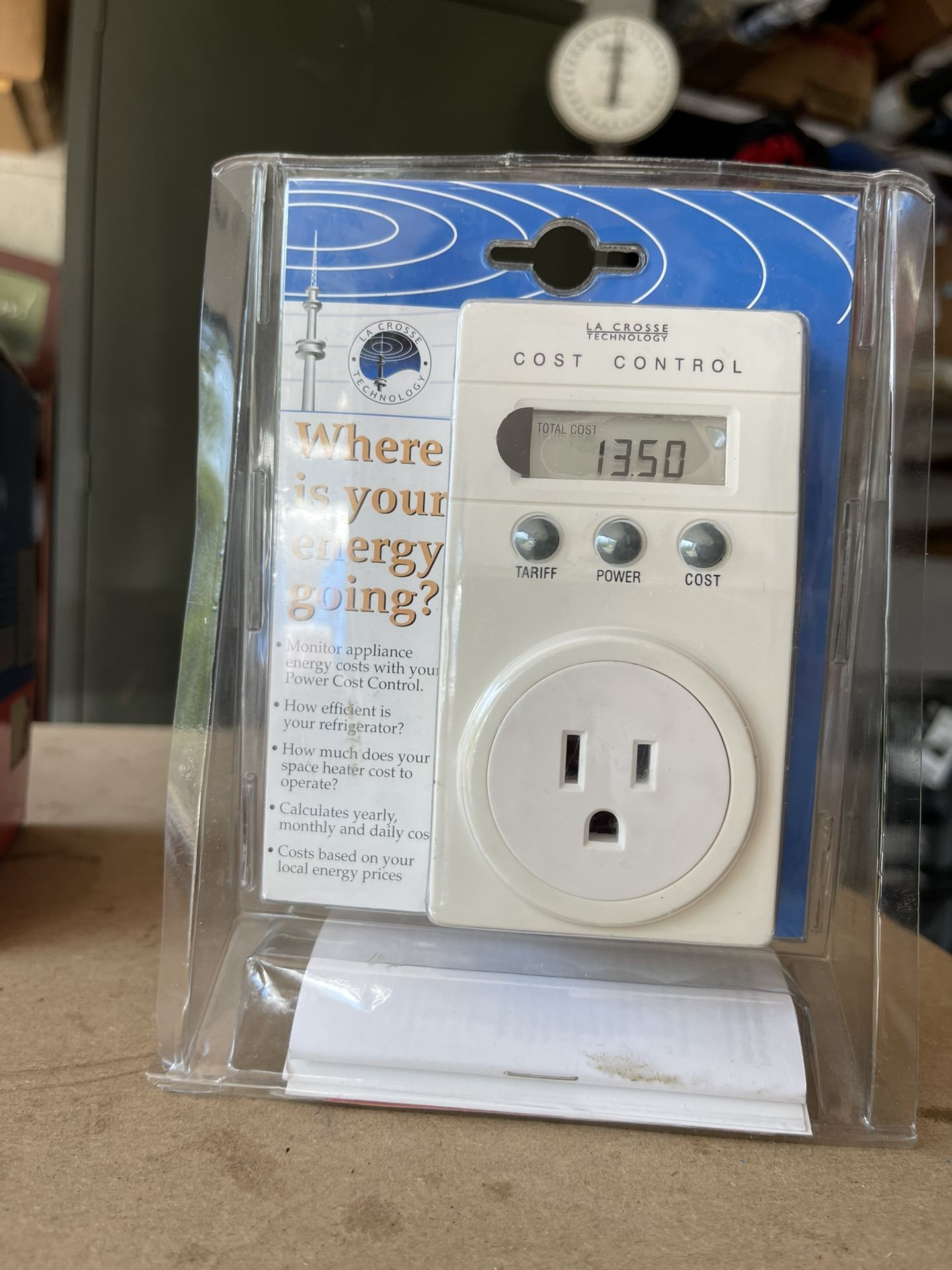 Energy Cost Monitor Unopened
