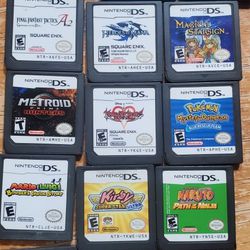 DS Games Prices Listed