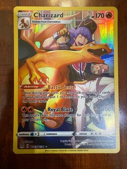 Pokemon Charizard Lost Origin TG03/TG30 Full Art Rare Holo NM/M PACK FRESH! 🔥