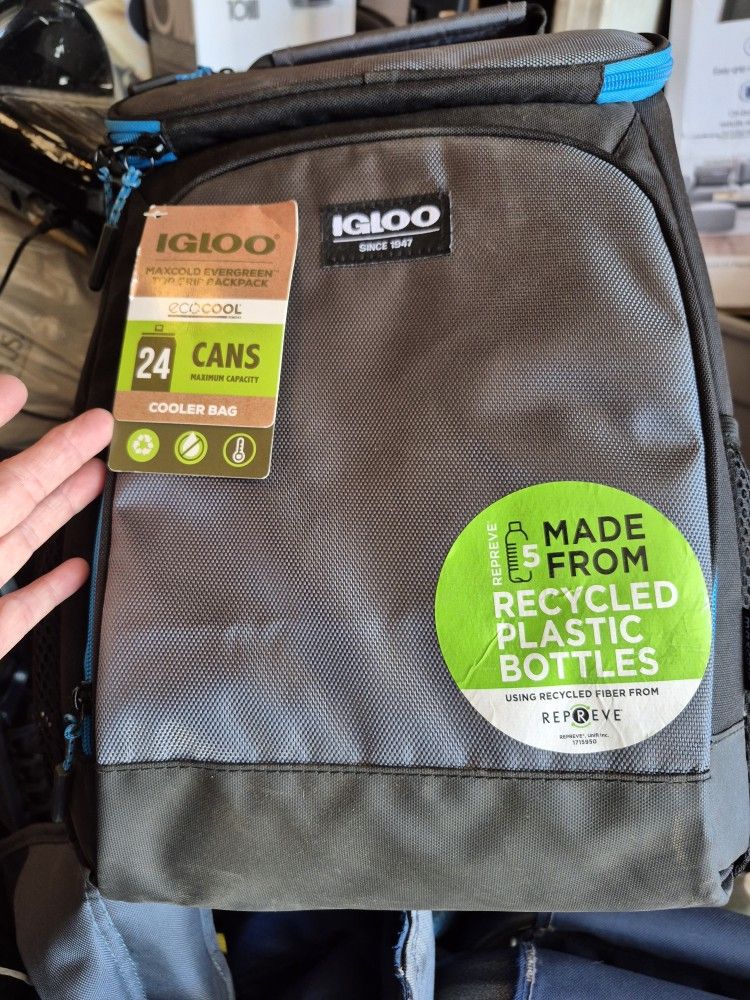 24 Can Backpack Cooler New