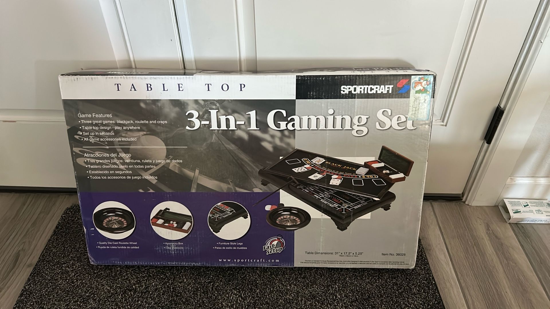 Sportcraft Gaming Set 3 N 1 Table Top