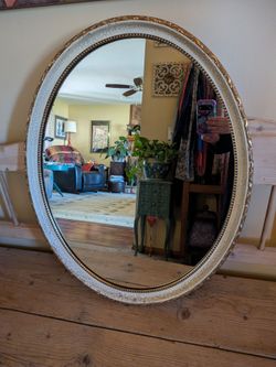 Oval Vintage Mirror