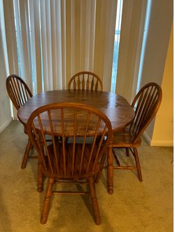 Dining table with 4 chairs