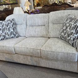 Beige Sofa New (Fabric)