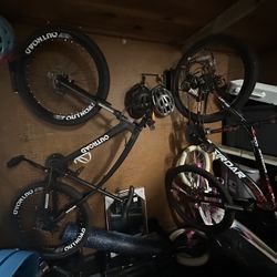 Two bicycles Hers And His