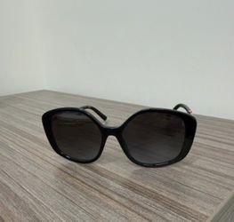 Tiffany & Co. Black Sunglasses with Gold Temples and Tiffany Blue Tips